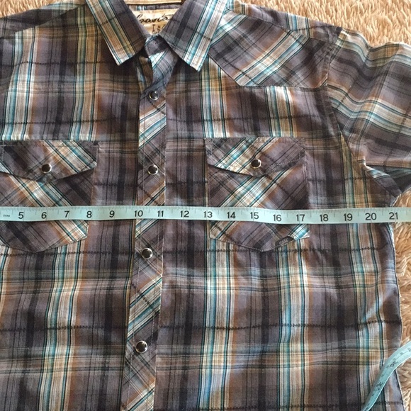 Mens button down short sleeve - Picture 5 of 7